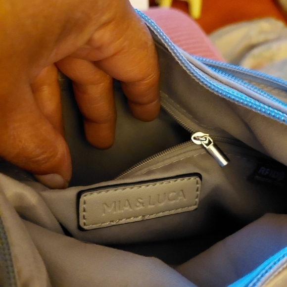 Vintage* Mia & Luca Small Cross-body Handbag/Purse - Picture 6 of 11